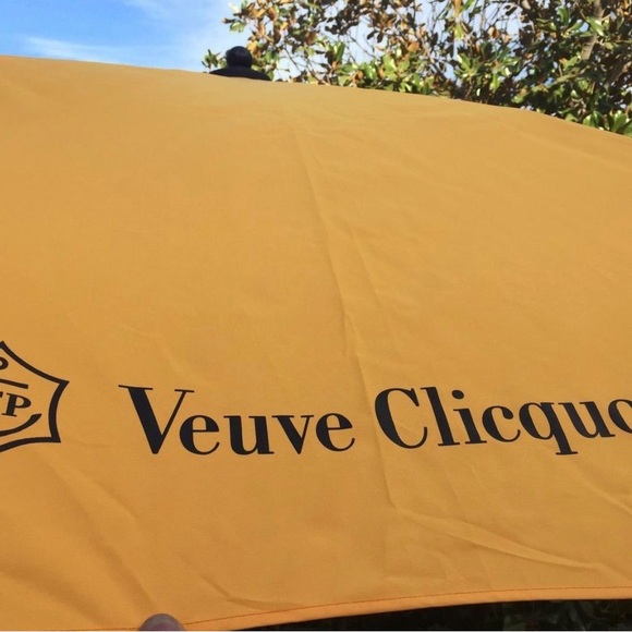 Rare official Veuve Cliquot Umbrella fabric only - Picture 1 of 4